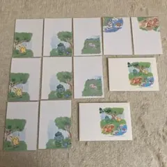 ポケモン　絵入りハガキ　50円×10枚