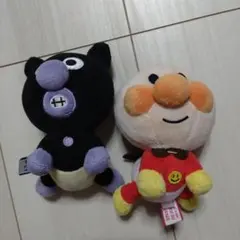 アンパンマン バイキンマン ぬいぐるみ 2体セット