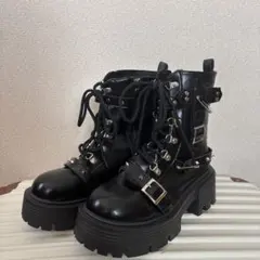 Diable baiser 夢展望　ブーツ　厚底　地雷系　ヒール　未使用のサムネイル