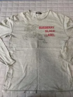 BURBERRY BLACK LABEL グレー長袖カットソー size3