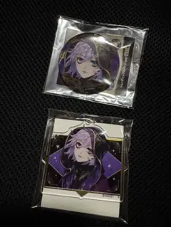 ツイステッドワンダーランド エペル・フェルミエ 缶バッジ アクリルキーホルダー