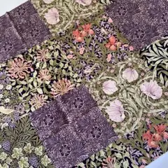 週末価格お買い得！ウィリアムモリス　花柄・葉柄の綿生地
