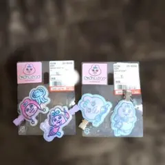 おぱんちゅうさぎ　前髪クリップ　2点セット　しまむら