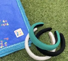 【終売品】Fleeceheadband Whiteカチューシャヘアバンドpecoのサムネイル