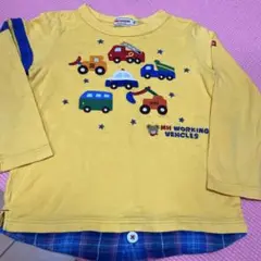 ミキハウスワッペン車長Ｔ100㎝