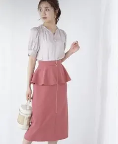PROPORTION BODY DRESSING ペプラムタイトスカートのサムネイル