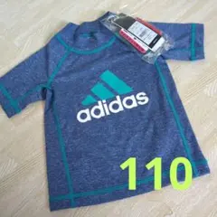 ★adidas ★アディダス　ラッシュガード ネイビー UPF 50+