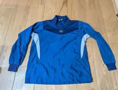 Mizuno 長袖シャカシャカアンダーシャツ 150 青