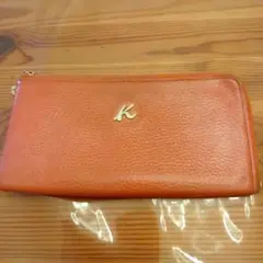 Kitamura 長財布 オレンジのサムネイル
