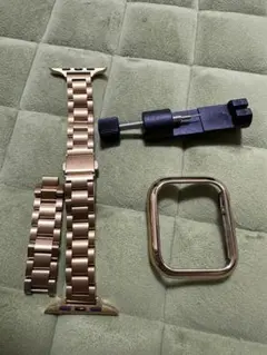 即日発送　Apple Watch バンド　カバー　45ミリ　3点セット