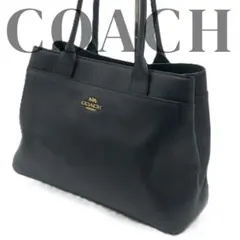 極美品 COACH トートバッグ ケイシー ブラック レザー F31474 極美品 COACH トートバッグ ケイシー ブラック レザー F31474