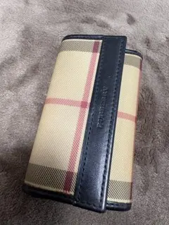 BURBERRY チェック柄カードケース