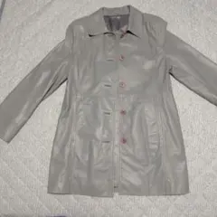 レディース　レザーコート　羊革　Lサイズ