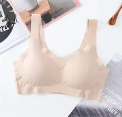 新品ナイトブラ バストアップ 美胸 育乳 スポーツブラ昼夜兼用　授乳産後M1のサムネイル
