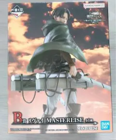 進撃の巨人　一番くじ　B賞リヴァイ MASTERLISE フィギュア