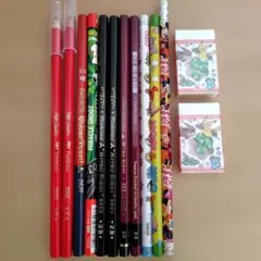 鉛筆7本 赤鉛筆4本 消しゴム2個 ボールペン　まとめ売り