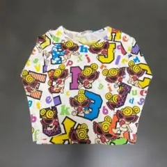 « 美品 » ヒステリックミニ アルファペット総柄ミニちゃん 長袖トップス 90