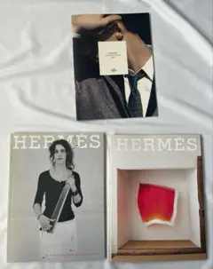 HERMES カタログ 3冊セット（エルメスの世界2冊 ＋ ネクタイ）ルメール期