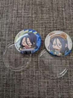 キャラクター缶バッジ2個セット