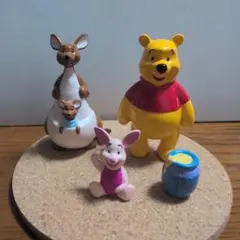 くまのプーさん フィギュア４点セット