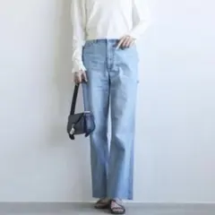COCODEAL ココディール ペインターデニムパンツのサムネイル