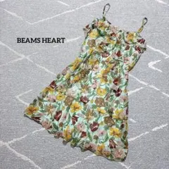 BEAMS HEART♢レトロ｜花柄｜ワンピース｜フリル｜キャミソール｜リゾートのサムネイル