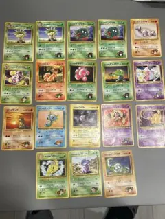 ポケモンカード 旧裏 ジムシリーズ中心 18枚セット まとめ売り