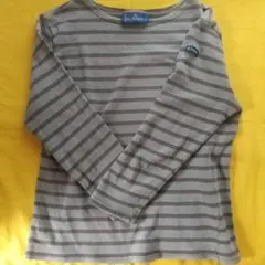 最終価格！#フランス製【Le minor】ボーダー Tシャツ カーキ＆ブラウン