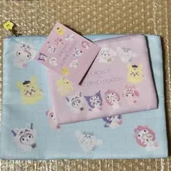 【ちいかわ】 サンリオ コラボ ハローキティ ポーチ