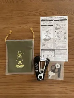 MonoMaster 3月号増刊　付録　スナフキン　ハンディミシン＆巾着セット