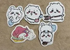 ちいかわ モモンガ マイメロディ ダイカットステッカー 5枚セット サンリオ