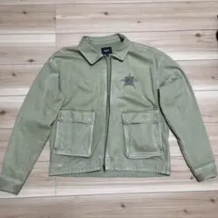 HUF ジップアップ ジャケット カーキのサムネイル