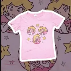 Princess Peach Tシャツ ピンク Sサイズのサムネイル