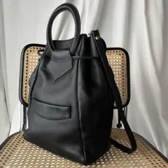 Leilian 2-Way Black Drawstring Bagのサムネイル