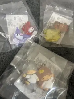 サンリオキャラクターズ なかよしドロップチャーム3個セット