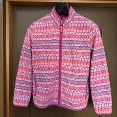 ユニクロ　ピンク系フリースジャケット 150