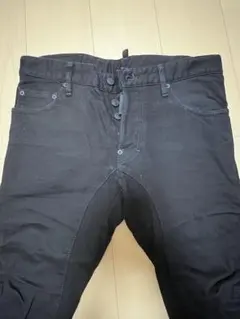 24-7STAR デースクエアード2 ブラック スリムフィット