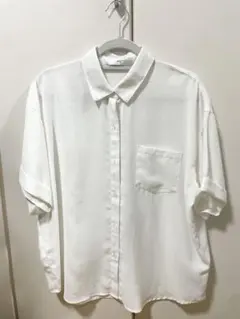 【超メルカリ市限定値下げ中】 シャツ ブラウス ホワイト