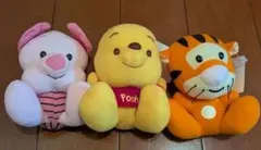 ディズニーベビー プーさん ピグレット ティガー ぬいぐるみ 3点セット