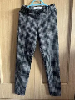 ZARA kidsパンツ 140㎝ size10ストレッチ白黒チェック