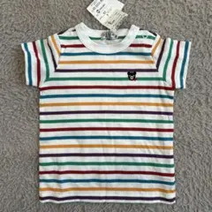 DOUBLE B ストライプ Tシャツ 80