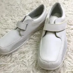 極美品✨アシックスナースウォーカー509 ナースシューズ 白24.5㎝のサムネイル
