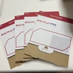 ゆうパケット プラス 4枚セット