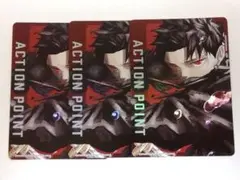 カグラバチ「アクションポイント（六平千鉱）《プロモーションカード》」３枚セット