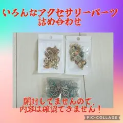 いろんなアクセサリーパーツ 詰め合わせ 未開封