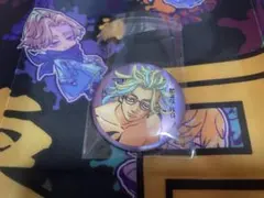 東京リベンジャーズ マイキーマート マットメタリック缶バッジ 灰谷竜胆