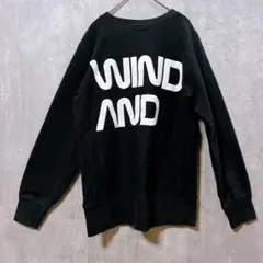 初期】WIND AND SEA ウィンダンシー スウェットトレーナー ブラックのサムネイル
