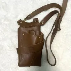 TIDEWAY シザーケース ショルダー ブラウンのサムネイル