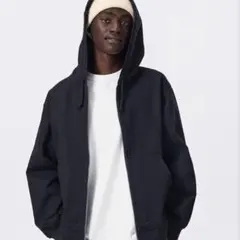 【美品】【GU】ジップアップパーカNT+