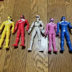 戦隊ヒーローフィギュアセット